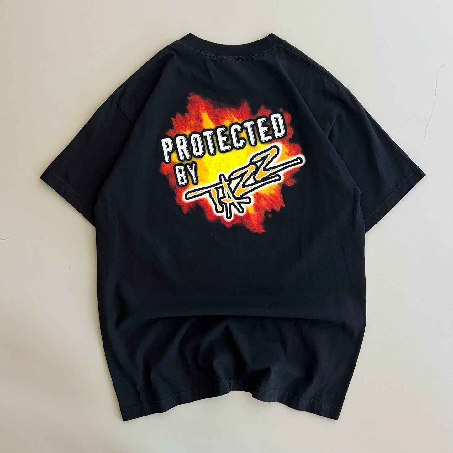 Large 2000 WWF Protected by Tazz T-shirt