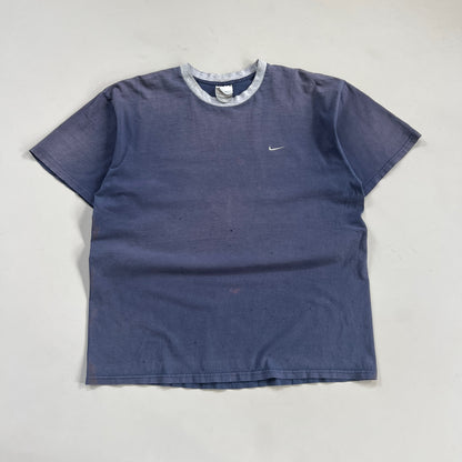 XL 2000s Navy Nike Check T-shirt