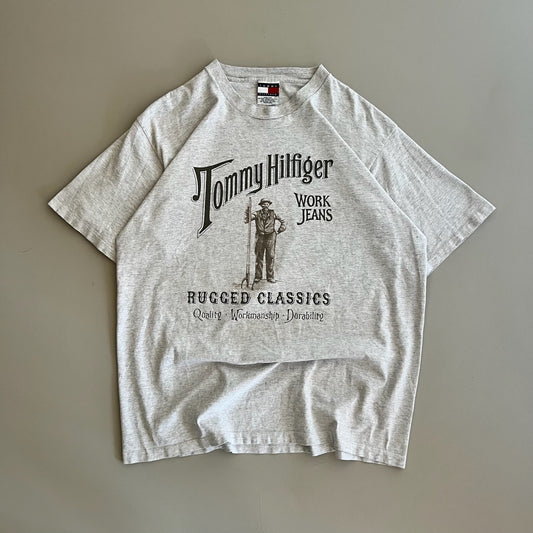 Large 90s Tommy Hilfiger Rugged Classics T-shirt
