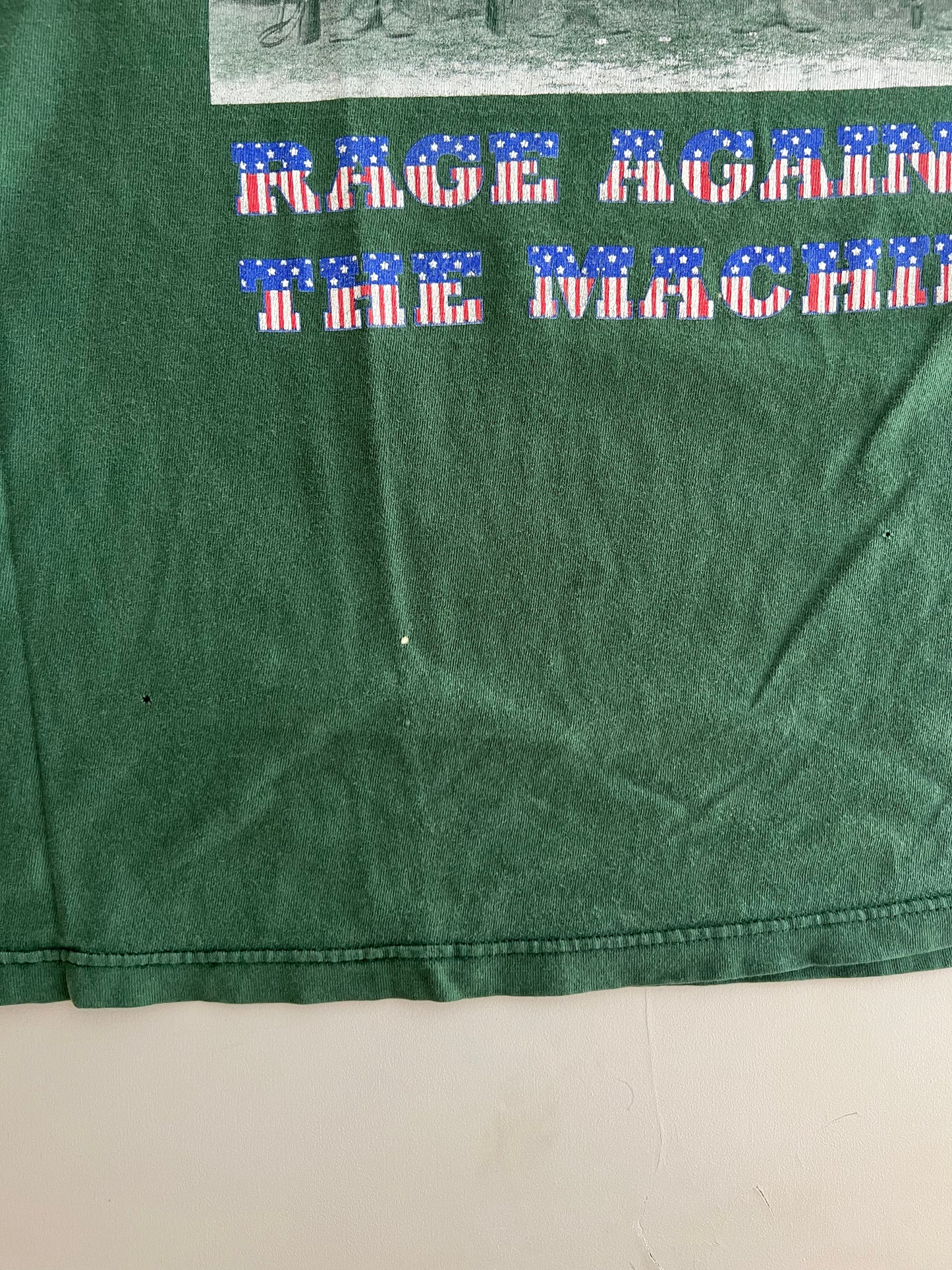 XL 90s Rage Against the Machine Support our Troops T-shirt