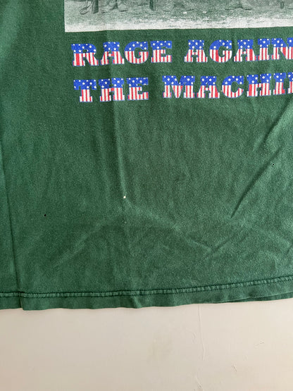 XL 90s Rage Against the Machine Support our Troops T-shirt