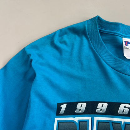 Large 1996 Carolina Panthers NFL Playoffs T-shirt