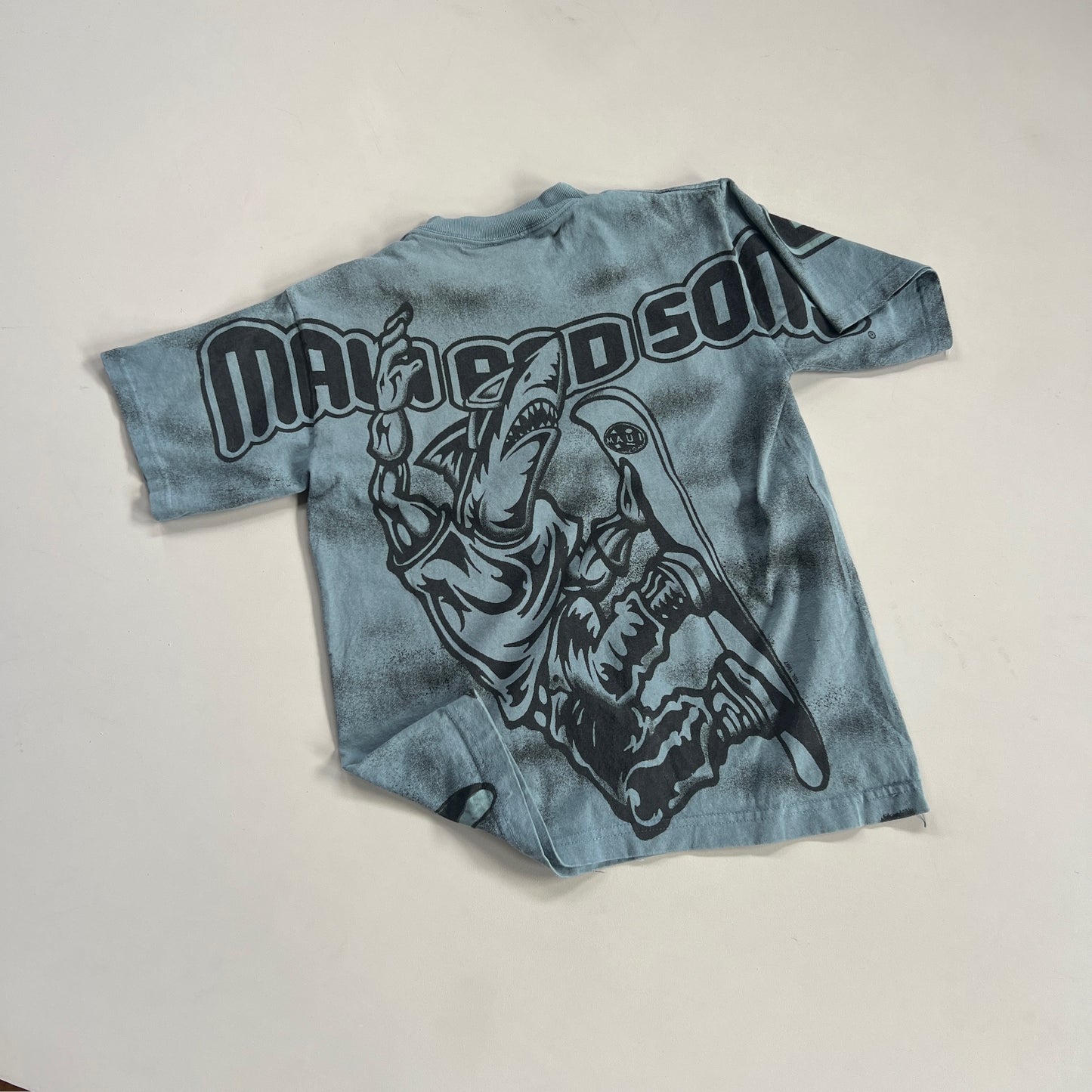 Youth Large 1990s Maui and Sons Surf T-shirt