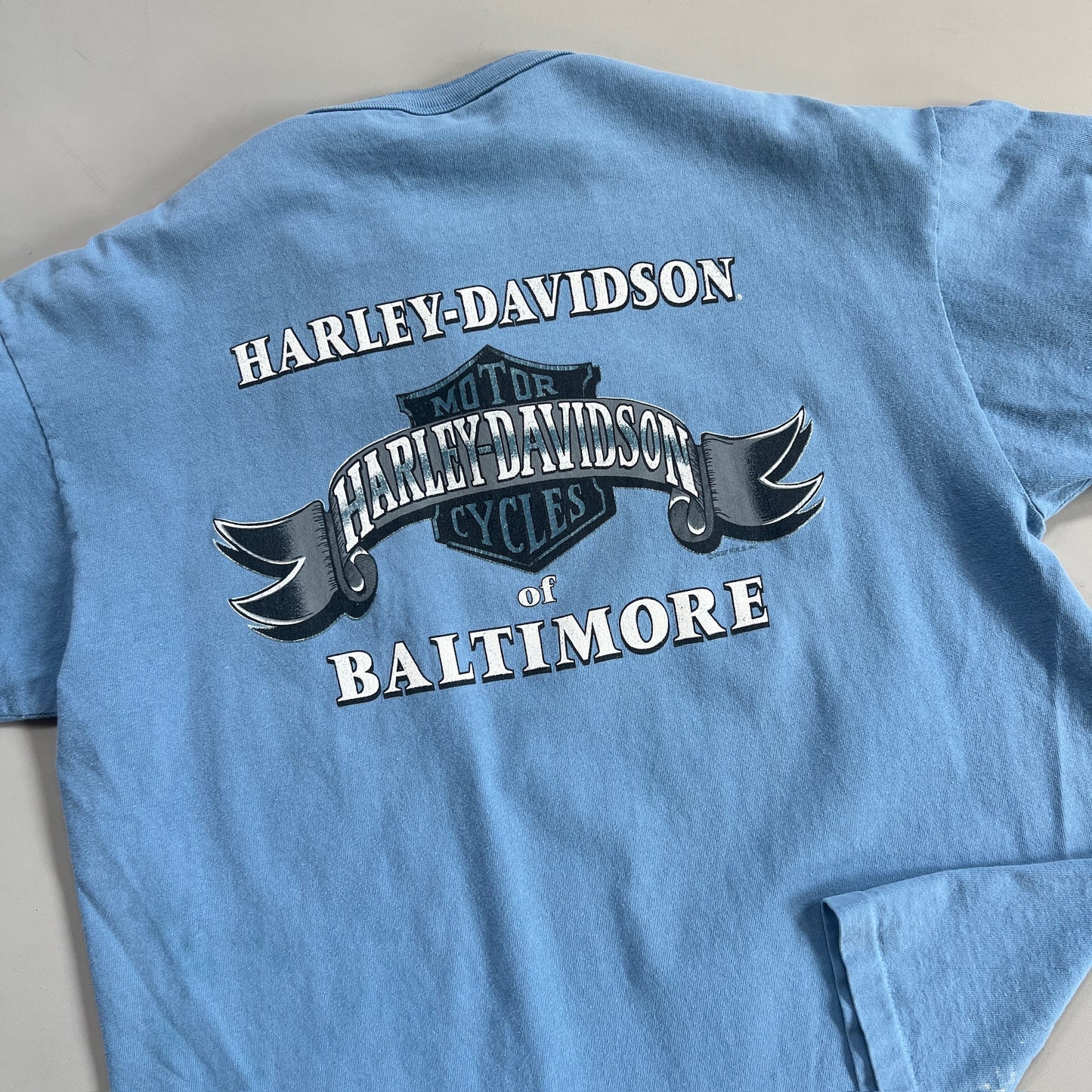 XL 1995 Harley Davidson Baltimore T-shirt