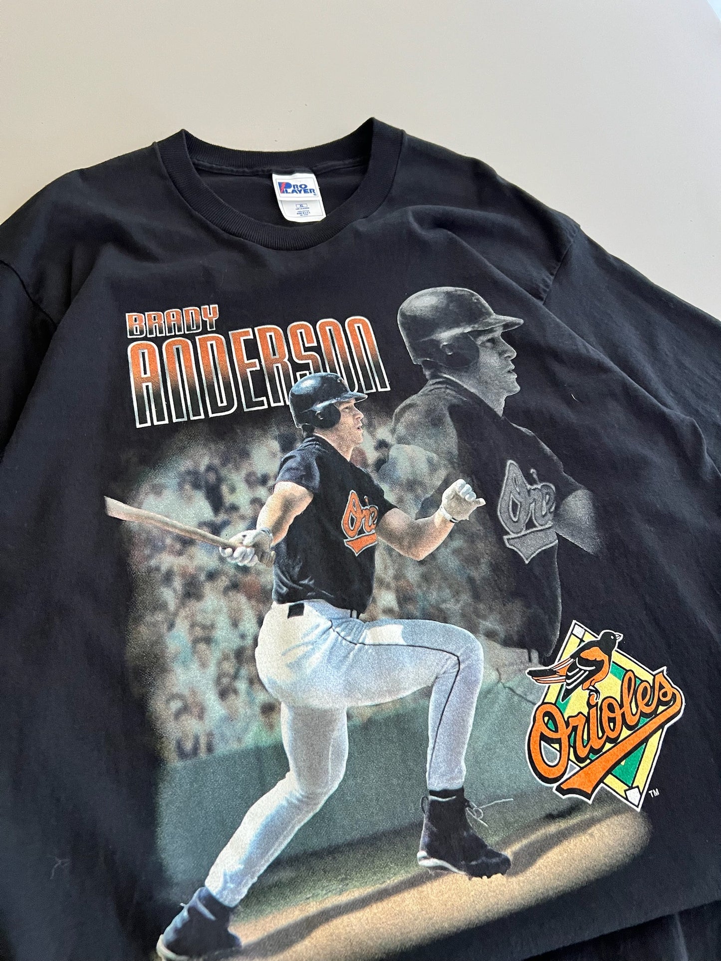 XL 1997 Baltimore Orioles Brady Anderson T-shirt