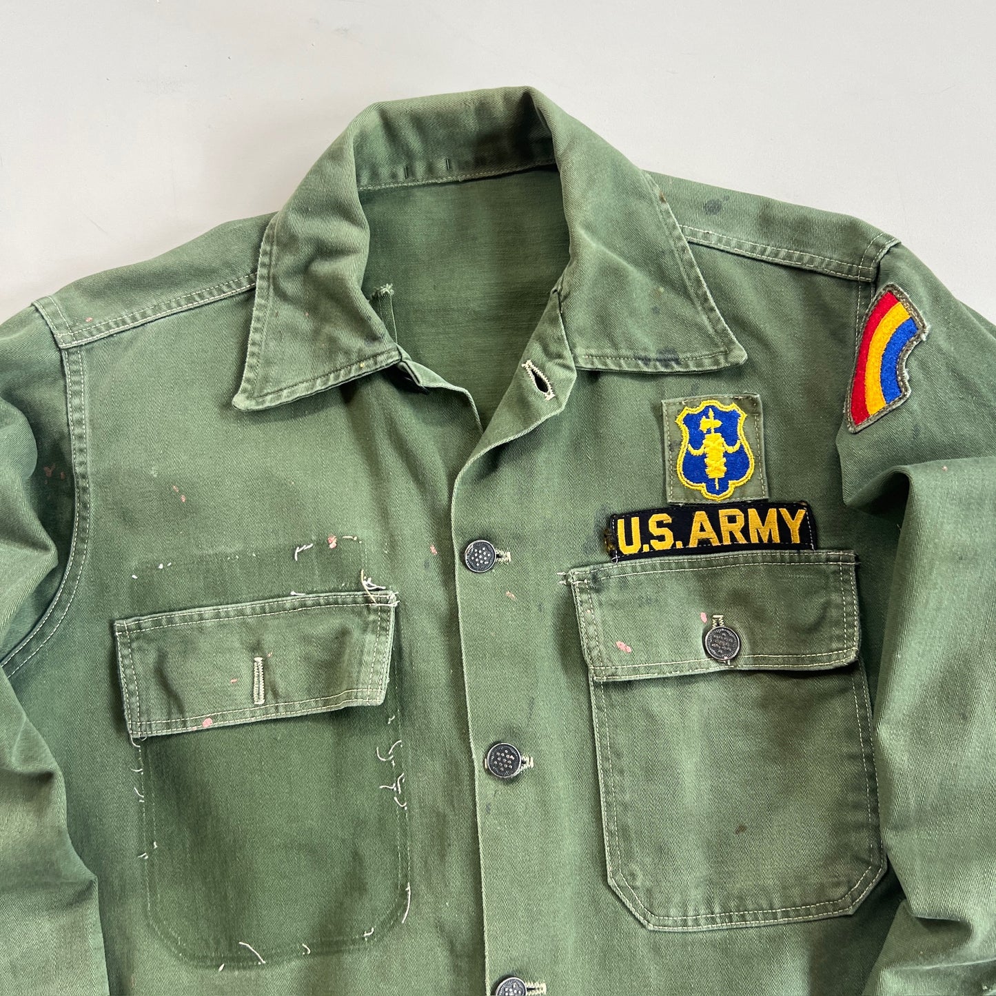 Large 1960s 13 Star US Army Shirt