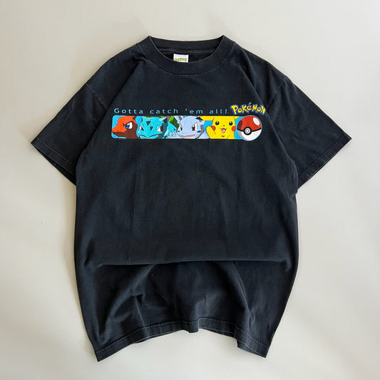 Large 1999 Pokemon Box Logo T-shirt