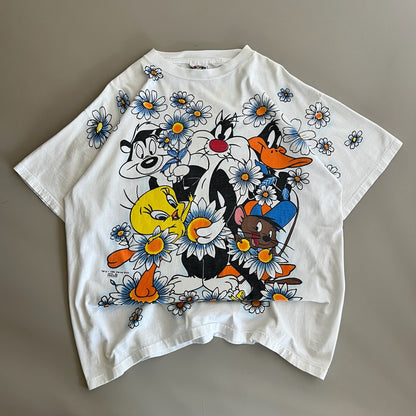XL 1995 Looney Tunes AOP T-shirt