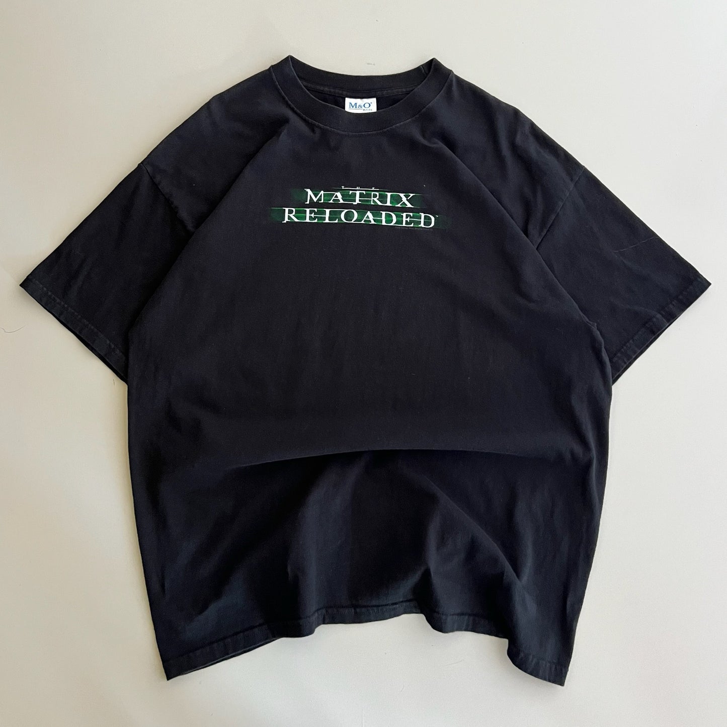 XL 2003 Matrix Reloaded Promo T-shirt
