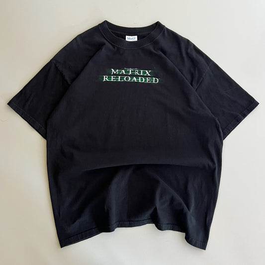 XL 2003 Matrix Reloaded Promo T-shirt