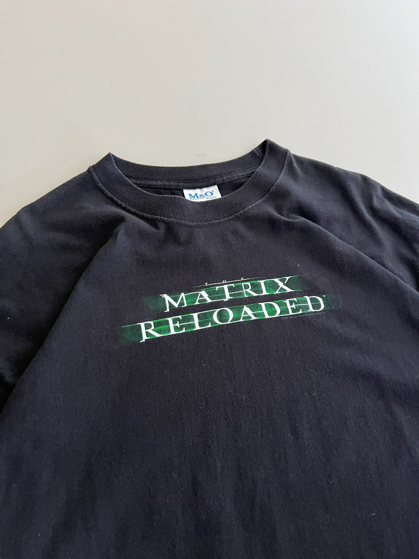 XL 2003 Matrix Reloaded Promo T-shirt