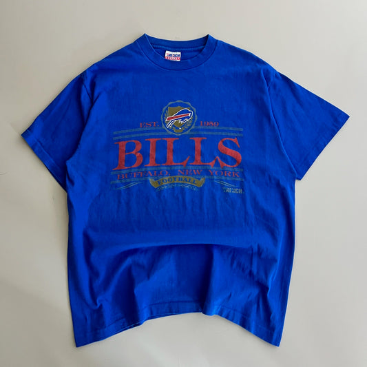 XL 1990s Buffalo Bills Trench T-shirt