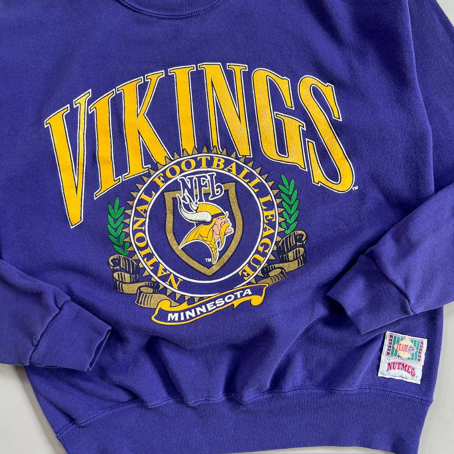 Medium 1990s Minnesota Vikings Nutmeg Sweatshirt