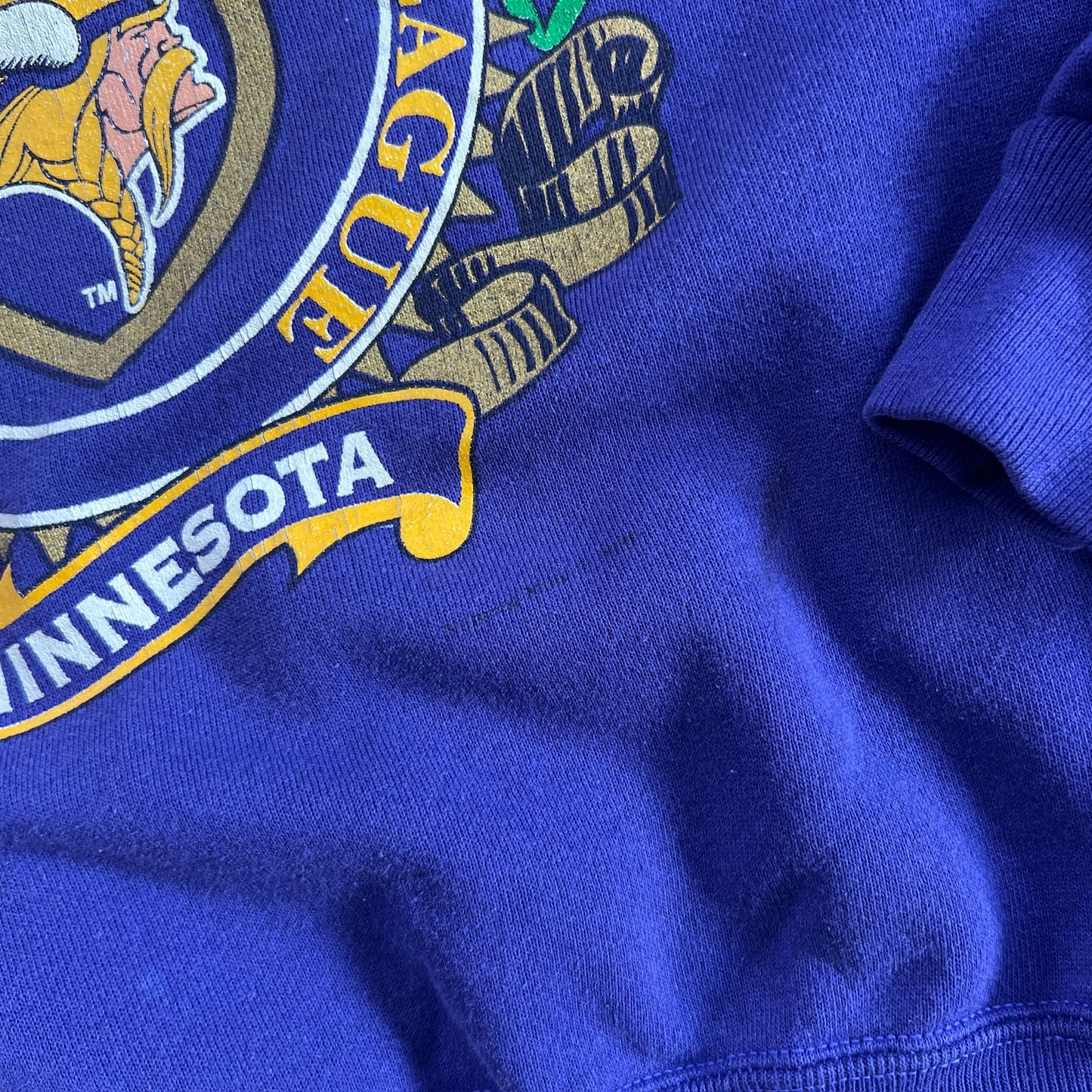 Medium 1990s Minnesota Vikings Nutmeg Sweatshirt