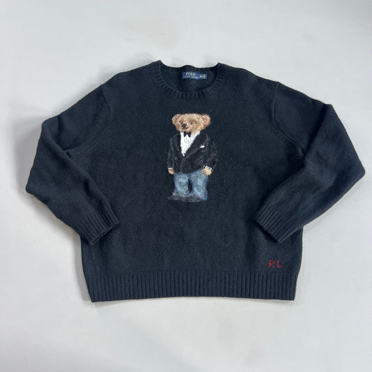 XL Polo Ralph Lauren Polo Bear Wool Sweater