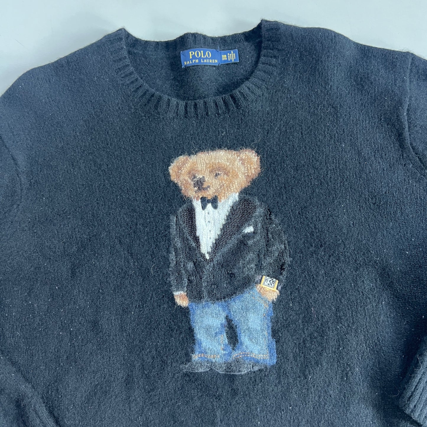 XL Polo Ralph Lauren Polo Bear Wool Sweater