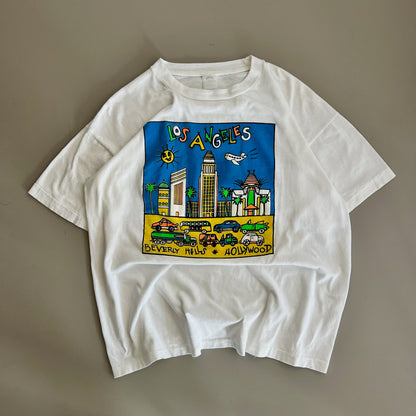 Large 80s Los Angeles Novelty T-shirt