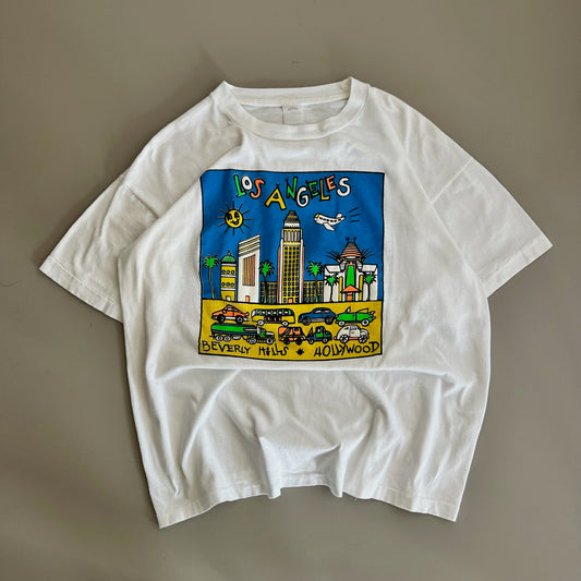 Large 80s Los Angeles Novelty T-shirt