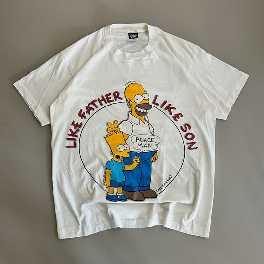 XL 90s The Simpsons Like Father Like Son T-shirt