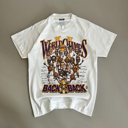 Medium 87/88 Los Angeles Lakers Champs T-shirt