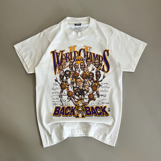 Medium 87/88 Los Angeles Lakers Champs T-shirt