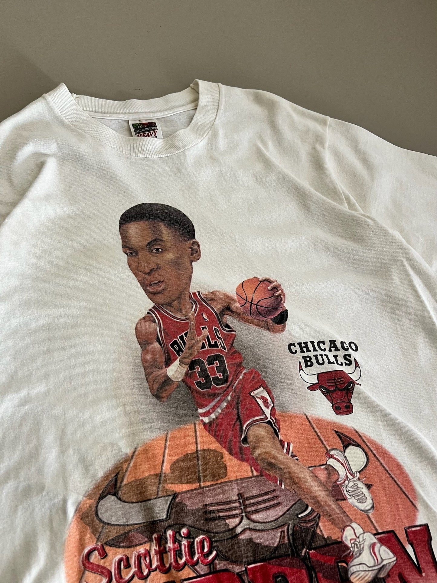 Medium 90s Chicago Bulls Scottie Pippen T-shirt