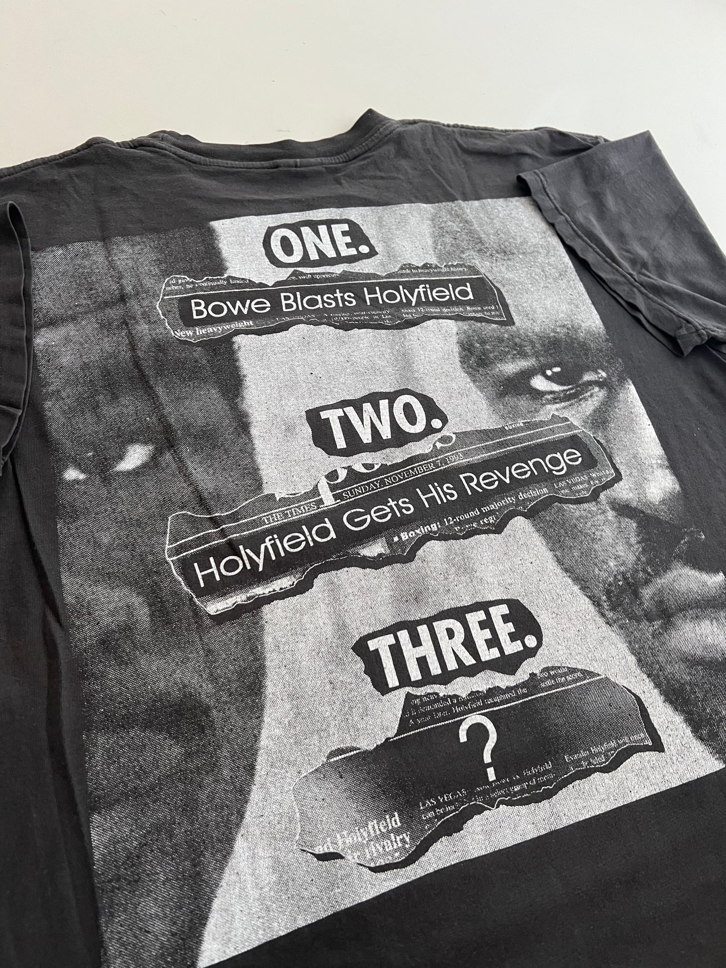 XL 1995 Holyfield vs Bowe 3 T-shirt