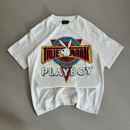 Large 90s Playboy True Mark T-shirt