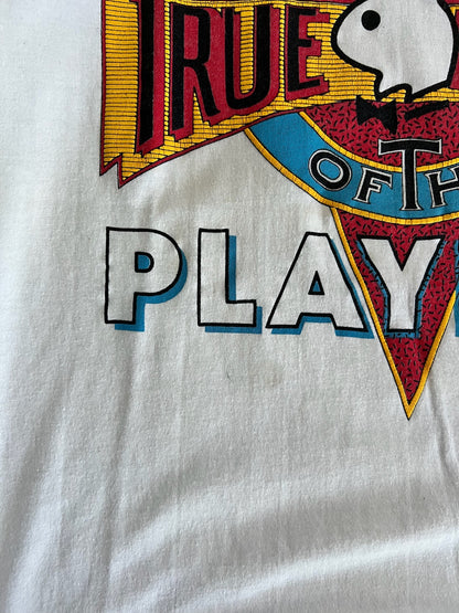 Large 90s Playboy True Mark T-shirt