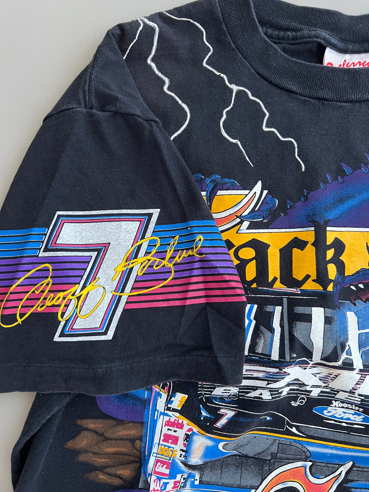 Large 1994 Geoff Bodine Exide T-shirt