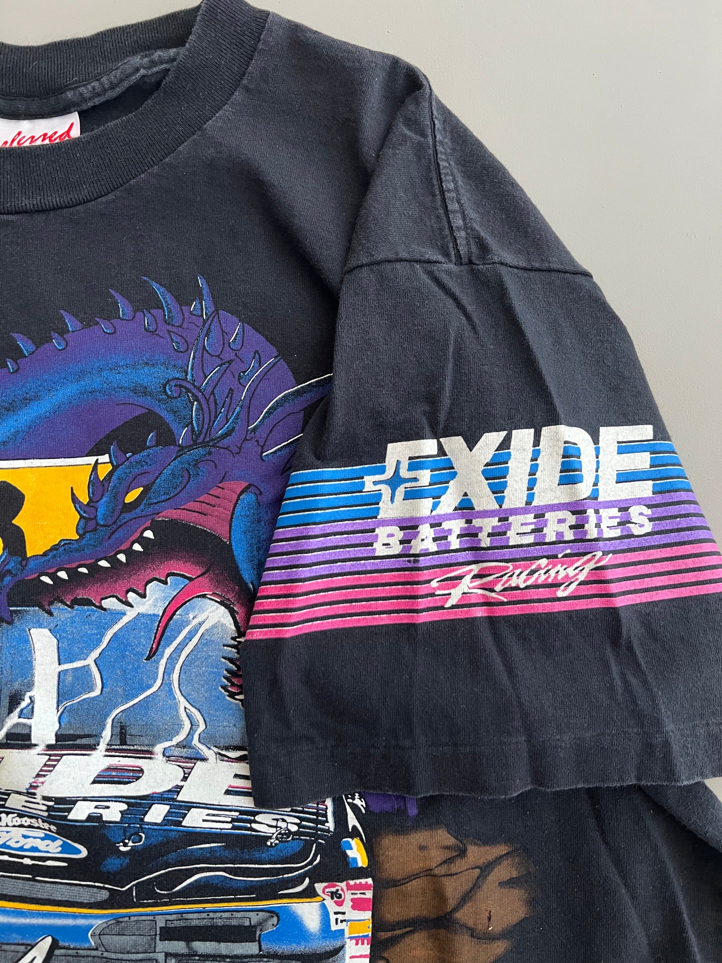 Large 1994 Geoff Bodine Exide T-shirt