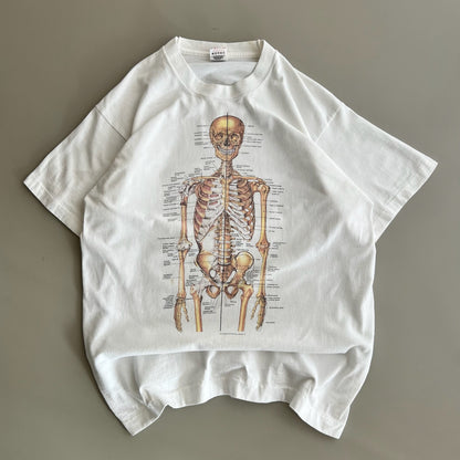 Large 90s Anatomical Skeleton T-shirt