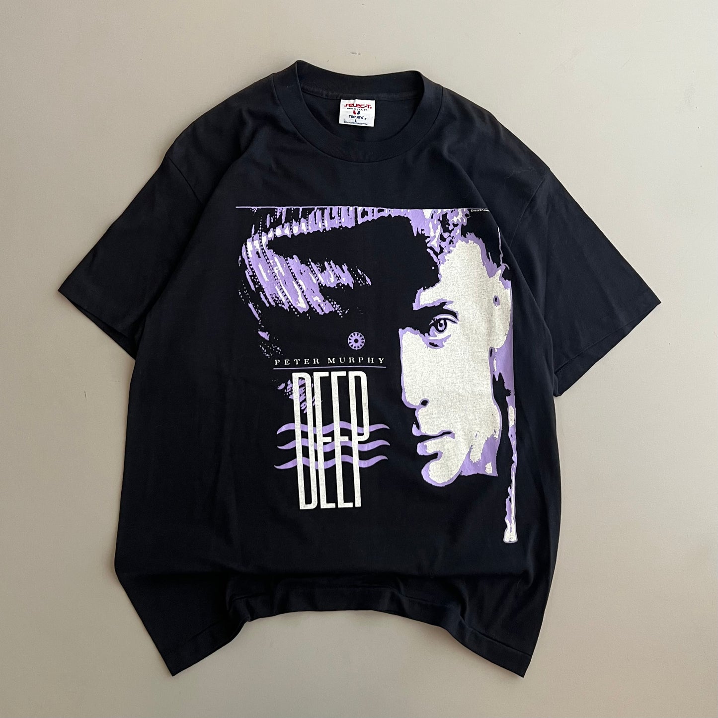 Large 90s Peter Murphy Deep T-shirt
