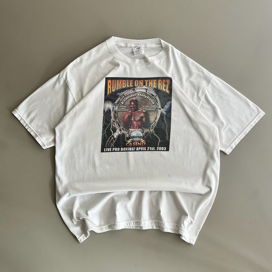 XL 2003 Evander Holyfield Boxing T-shirt
