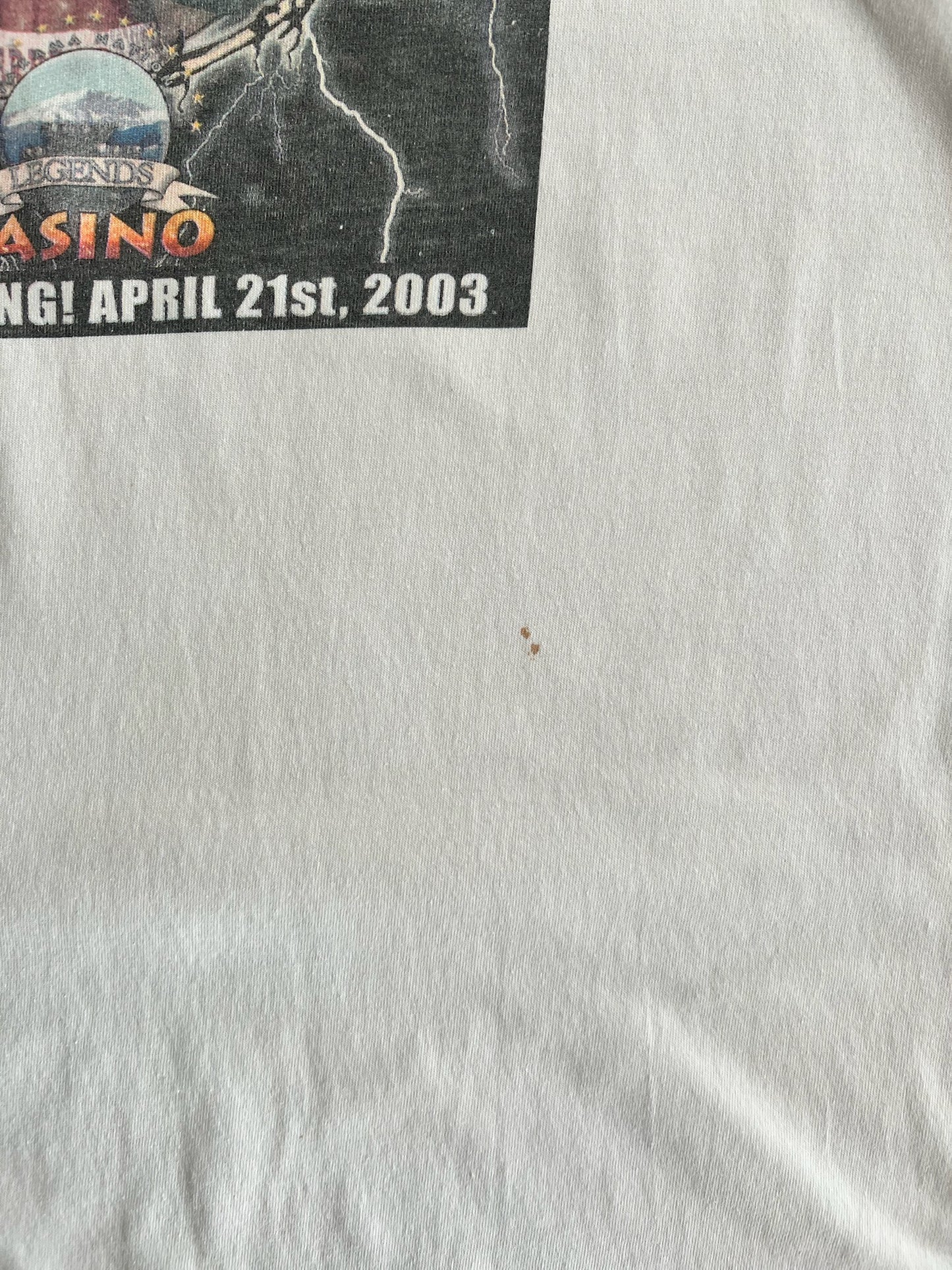 XL 2003 Evander Holyfield Boxing T-shirt