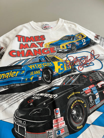 XL 1996 Dale Earnhardt Times May Change AOP T-shirt