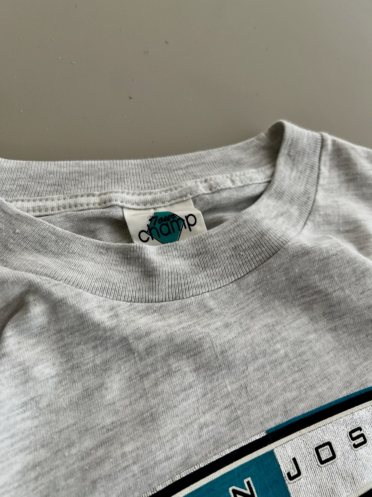 Large 90s San Jose Sharks T-shirt