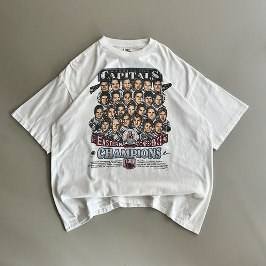 XXL 1998 Washington Capitals Roster T-shirt