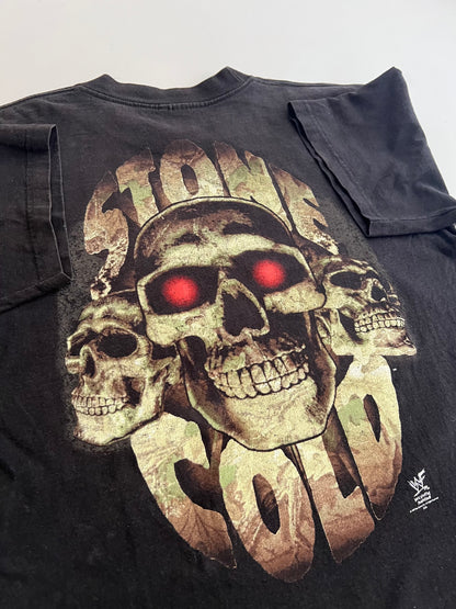 XL 1998 Austin 3:16 Camo Font T-shirt