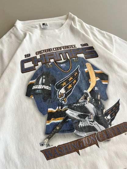 XL 1998 Washington Capitals Eastern Champs T-shirt