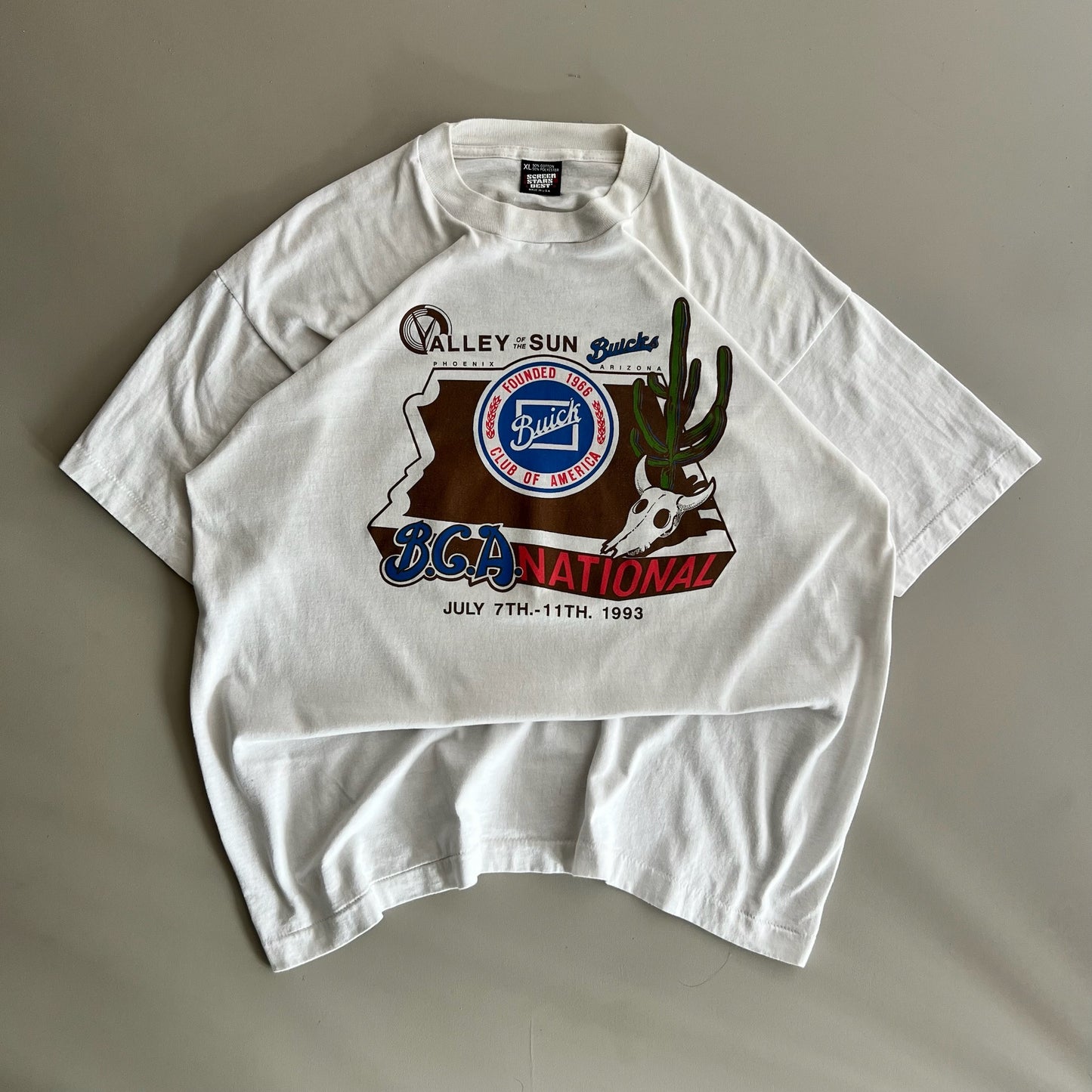 XL 1993 Buick Club Of America T-shirt