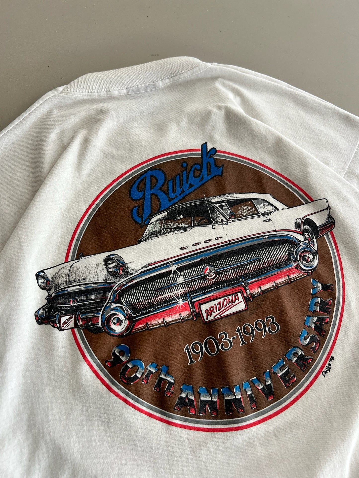 XL 1993 Buick Club Of America T-shirt