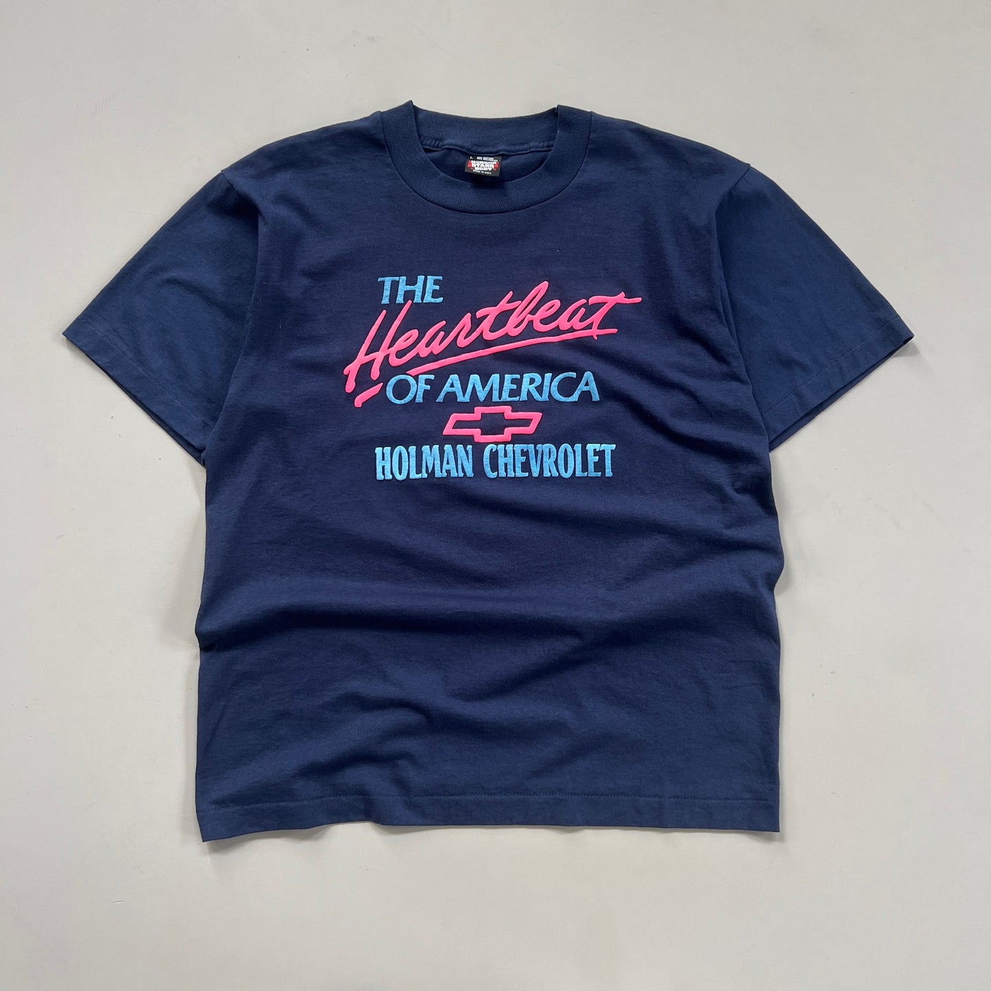 Large 1980s Heartbeat of America Chevy T-shirt