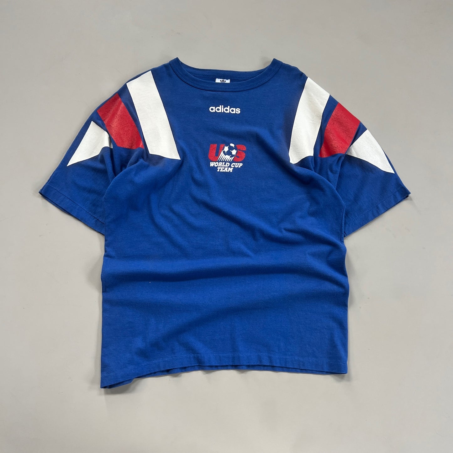 Large 90s Adidas USA World Cup Team T-shirt