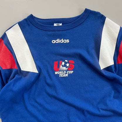 Large 90s Adidas USA World Cup Team T-shirt