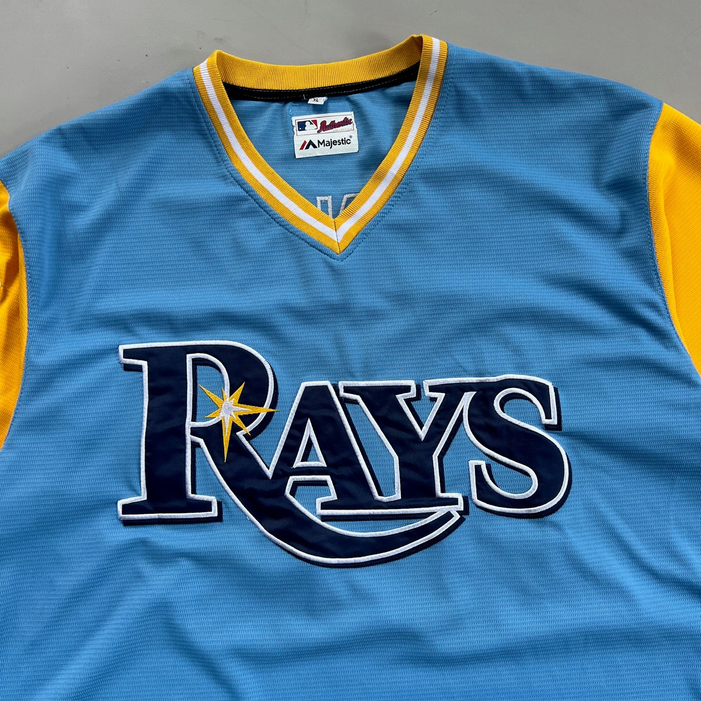 XL Tampa Bay Rays Majestic Jersey