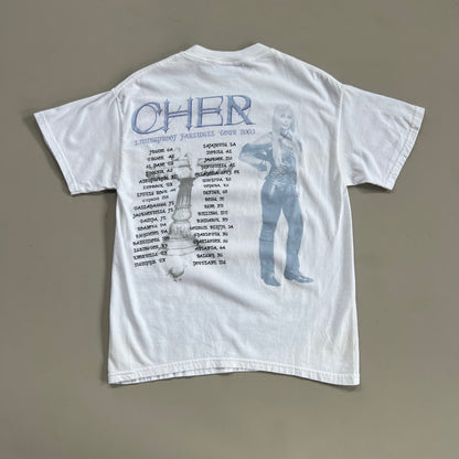 Large 2003 Cher Livingproof Farewell Tour T-shirt