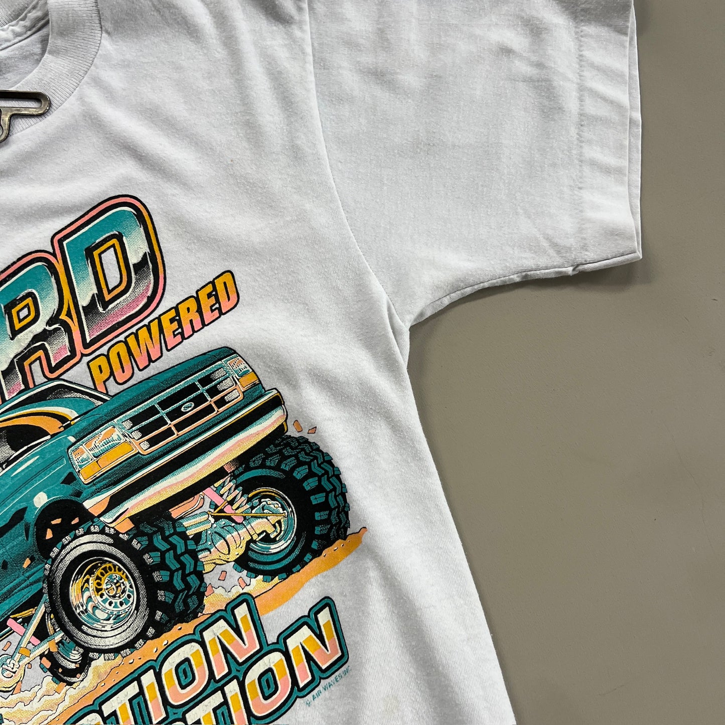 Small 1990s Ford Powered Truck T-shirt