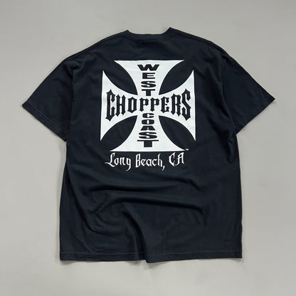 XXL 2000s West Coast Choppers Long Beach T-shirt