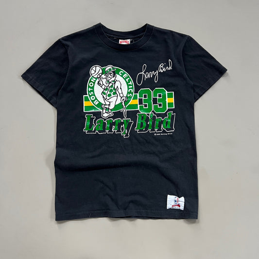 Medium 1989 Boston Celtics Larry Bird Nutmeg T-shirt